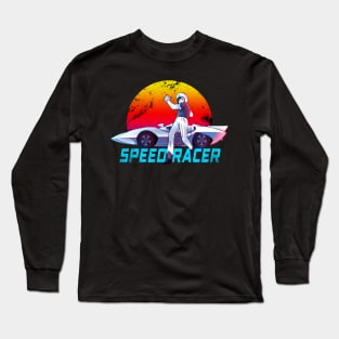 Gifts Idea Speed Vintage Film Long Sleeve T-Shirt